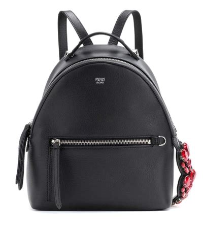 fendi mini embellished leather backpack|fendi backpack vintage.